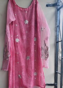 Long Kurti With Pant Set For Women