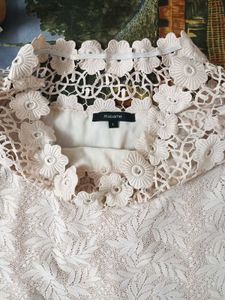 Madame Beige Off Shoulder Top...!!