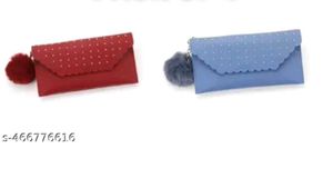 Studded Flap Wallets