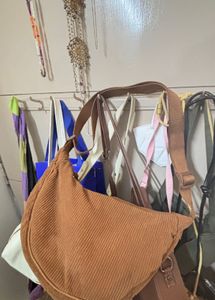 Corduroy Sling Bag