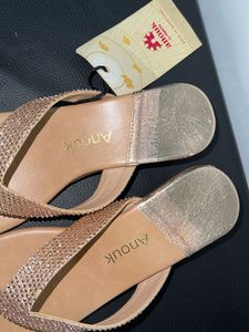 Anouk Party Wear Open Toe Wedges