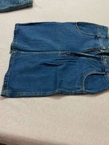 Vintage Denim Mini Skirt