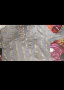 Combo Kurti Levender White Colour