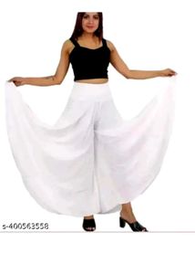 White Palazzo Pants