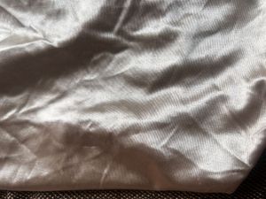 Metallic Satin tie back Top