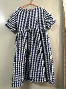 Gingham Checkered Dress
