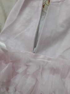 Pink Ruffled Baby Dress