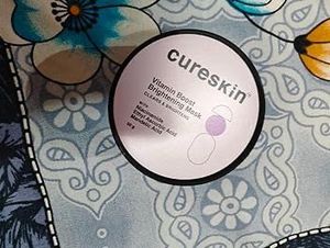 Cureskin Vitamin Boost D Tan Face Mask for Glowing