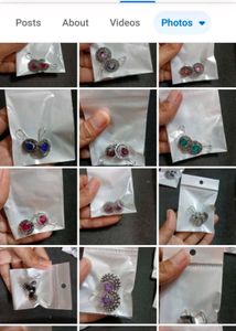 Stud Earrings - Sterling Silver