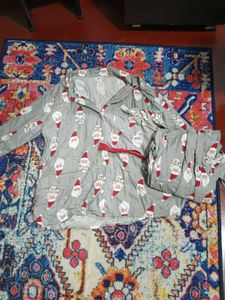 Santa Pajama Set - Size M