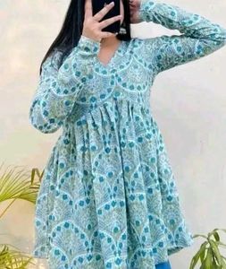 Full Sleeves Short Kurti