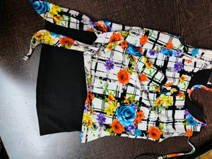 Girls Floral Stylish Top