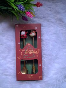 Christmas Spoon &amp; Fork Set