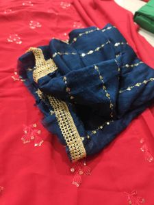 Gorgette Suit Sale With Work Heavy