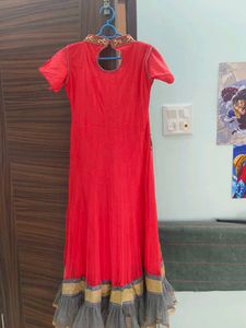 Red Embroidered Lehenga Choli