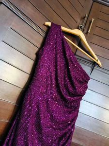 KAZO Brand One Shoulder Maxi Dress With Slit