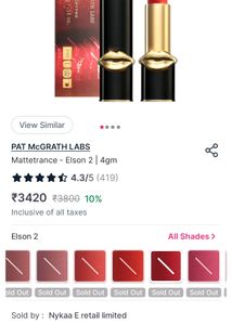 Brand New Pac McGrath Labs Lipstick