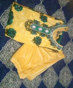 Soft Velvet Kurta Set