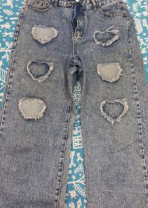 URBANIC - Blue Distressed Look Jeans