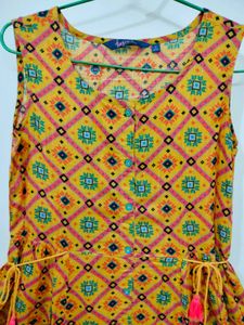 Yellow Summer Sun Dress