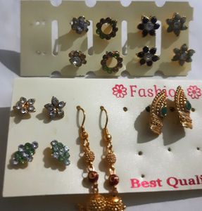 Combo Set Of Earrings(8 pairs)