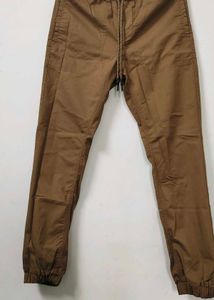 Brown Casual Joggers