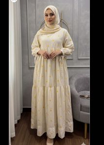 Boho Embroidered Feeding Friendly Maxi Dress