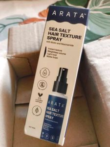 Sealed Packed Arata Sea Salt Hair Texture Spray