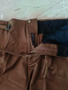 Brown Formal Trousers