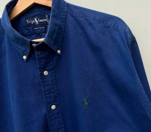 Ralph Lauren Blue Button-Down Shirt