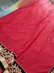 Elegant Embroidered Saree