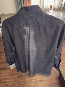 Stylish Gray Long Sleeve Shirt