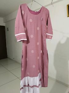Pink Designer Kurti