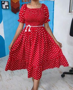 Red Polka Dot Dress