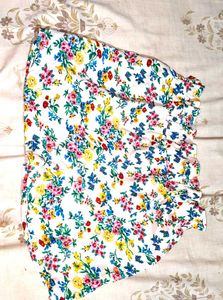 Floral Print Short