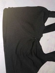 Black Bralette Top