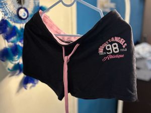 Black Varsity Shorts