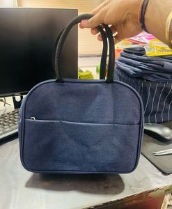 Navy Blue Lunch Bag