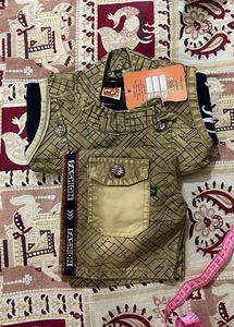 Fancy Tshirt Pants Set With Jacket