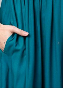 Blue Maternity Anarkali Kurta
