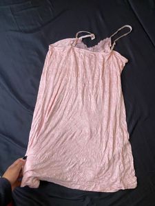 lace trim sleep dress size -m, L
