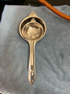 Vintage Tea Strainer Set