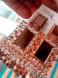 Square Dangle Earrings