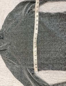 SHEIN Gray Turtleneck Top