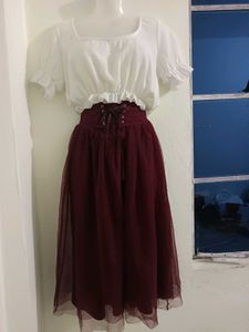Mesh Skirt