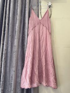 Dusty Rose Slip Dress