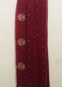 Ethnic Elegant Maroon Embroidered Kurta