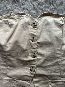 Beige Tube Shirt