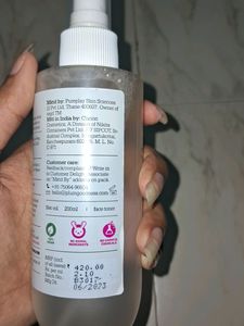 plum  Rose Water Toner