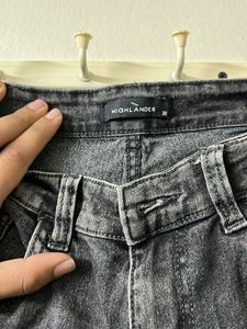 Highlander Black Denim Jeans- Limited